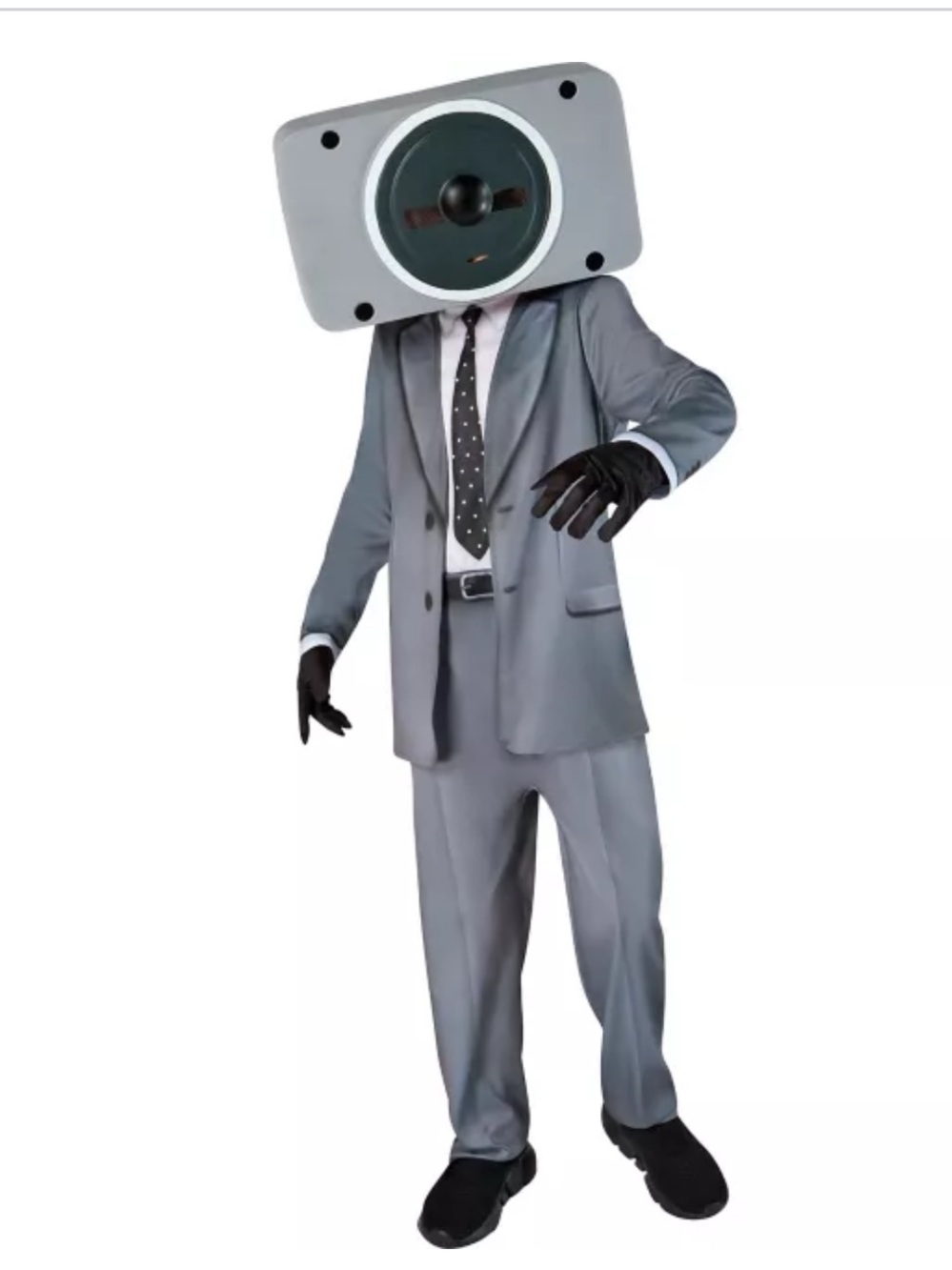 Kids Speakerman Halloween Costume size medium 7-8